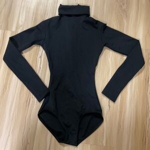 Long Sleeve Turtleneck Ballet Leotard Women’s XS
